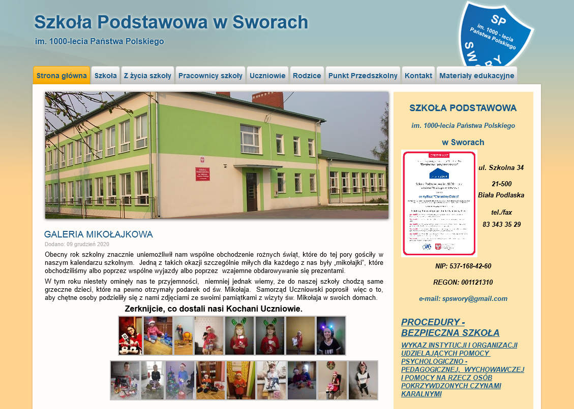 Szkoła Podstawowa w Sworach